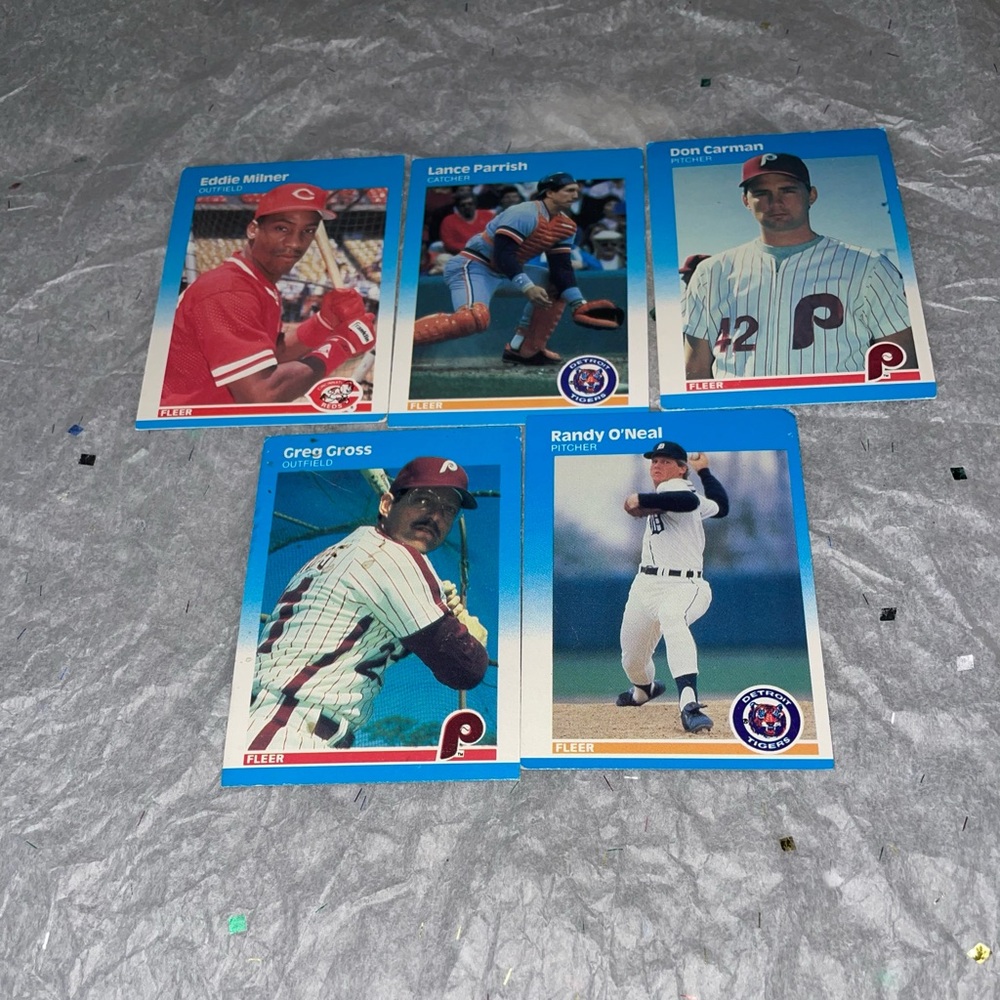 Fleer 1986baseball Cards